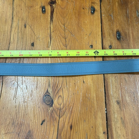 Nike genuine leather reversible grey and white belt size 36 - Picture 4 of 12